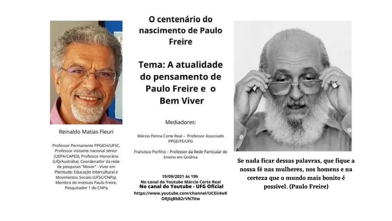 Miniatura do vídeo: Centenário de Paulo Freire